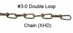 #3-0 Double Loop Chain (XHD) Per Foot