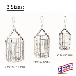 Animal Proof Bait Baskets - 3 sizes