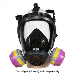 North® Full Facepiece Respirator with 5-Point Headstrap