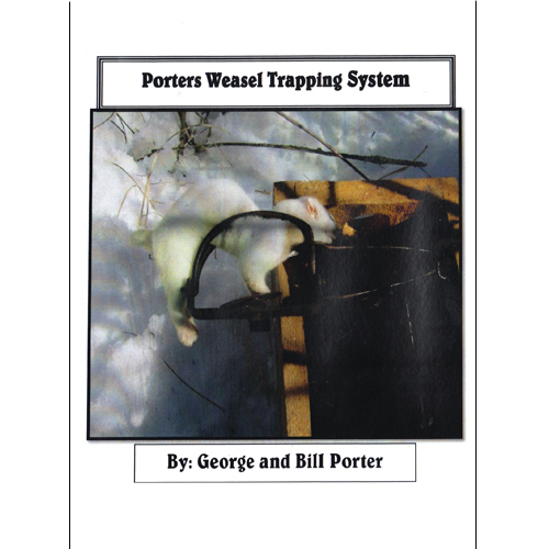 Porters Weasel Trapping System 2 Disk Set (DVD) Wildlife Control