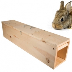 WCS™ Wooden Rabbit Trap - Double Door