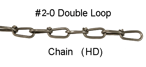 #2 Double Loop Chain 100Ft Box 