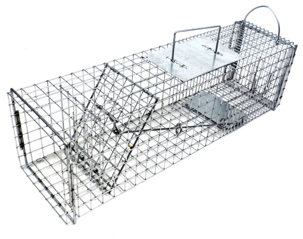 Tomahawk Model 605F Flush Mount Skunk Trap With Easy Release Rear Access Door