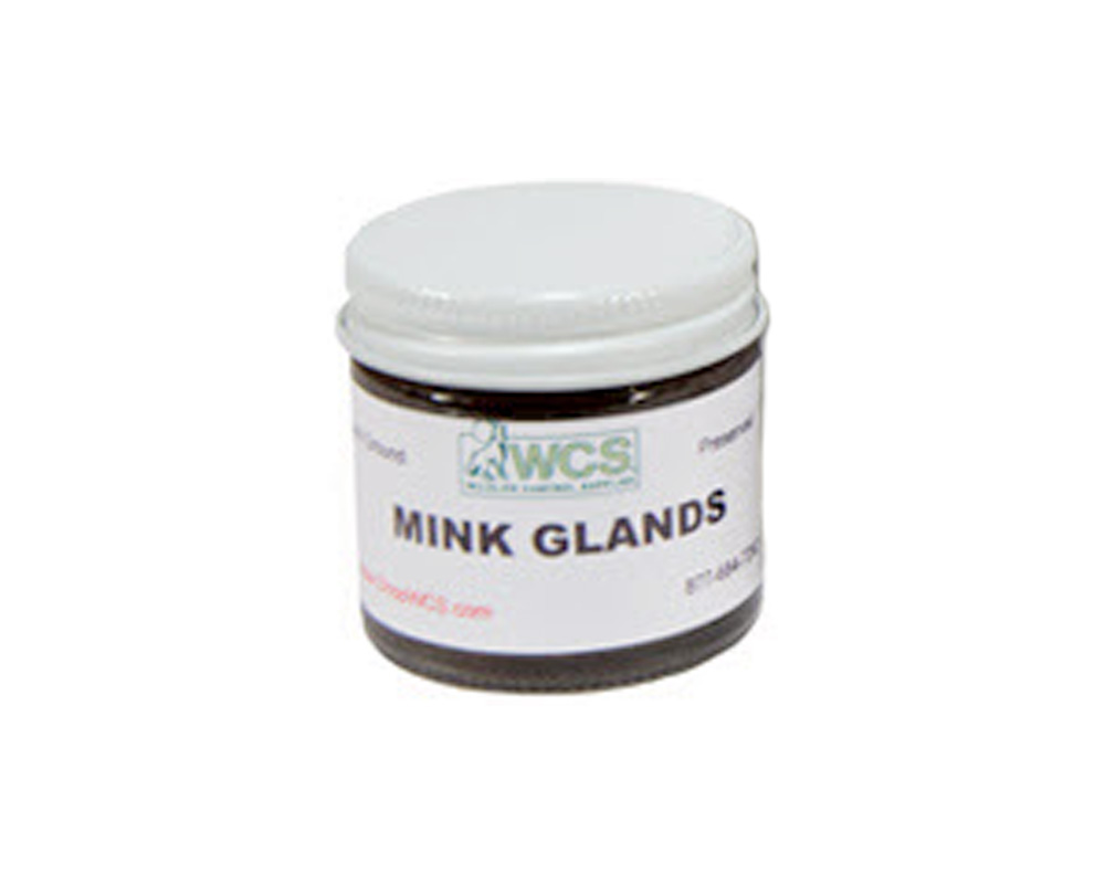 WCS™ Mink Glands - Ground & Preserved - 1 oz.