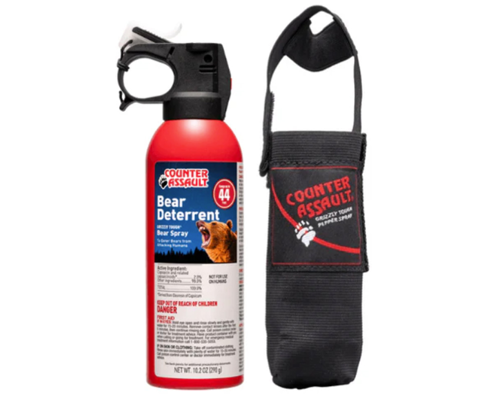 Counter Assault 10.2oz Bear Spray w/ belt holster