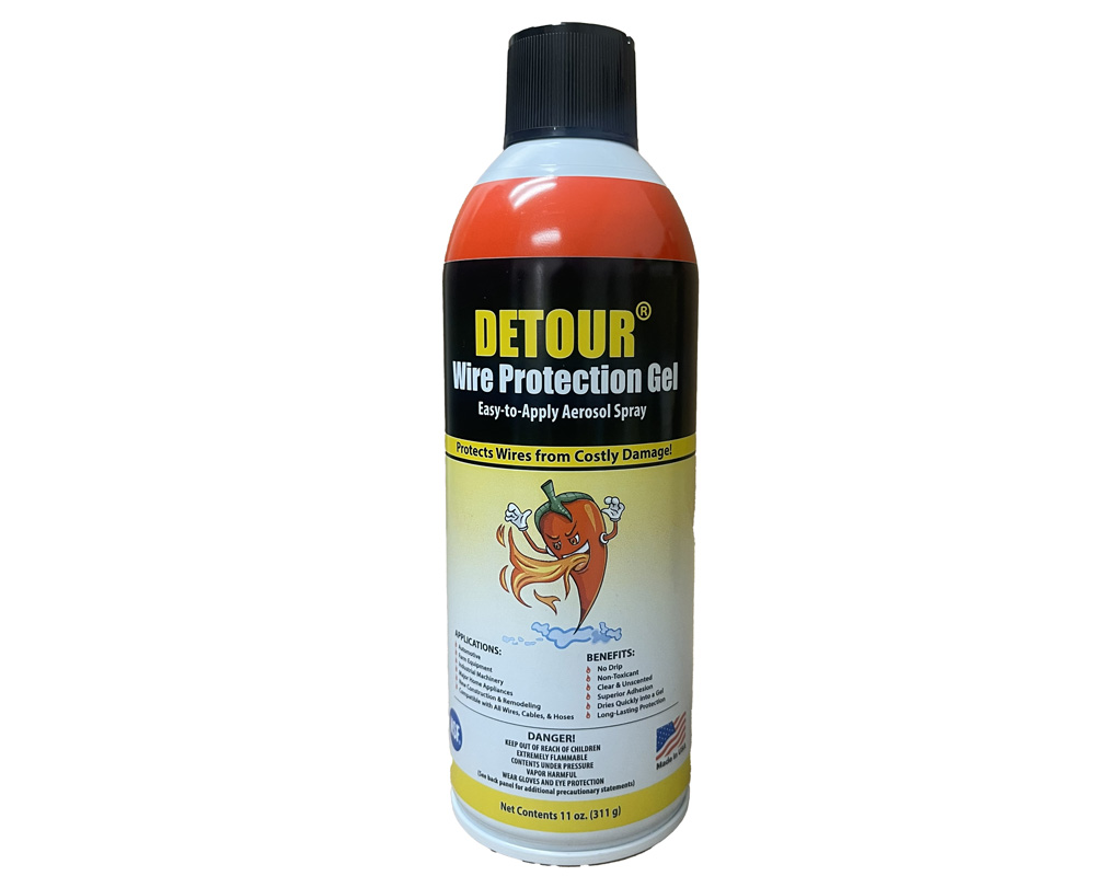 DETOUR Rat Repellent Wire Protection Gel Aerosol Can - 11 oz. SINGLE