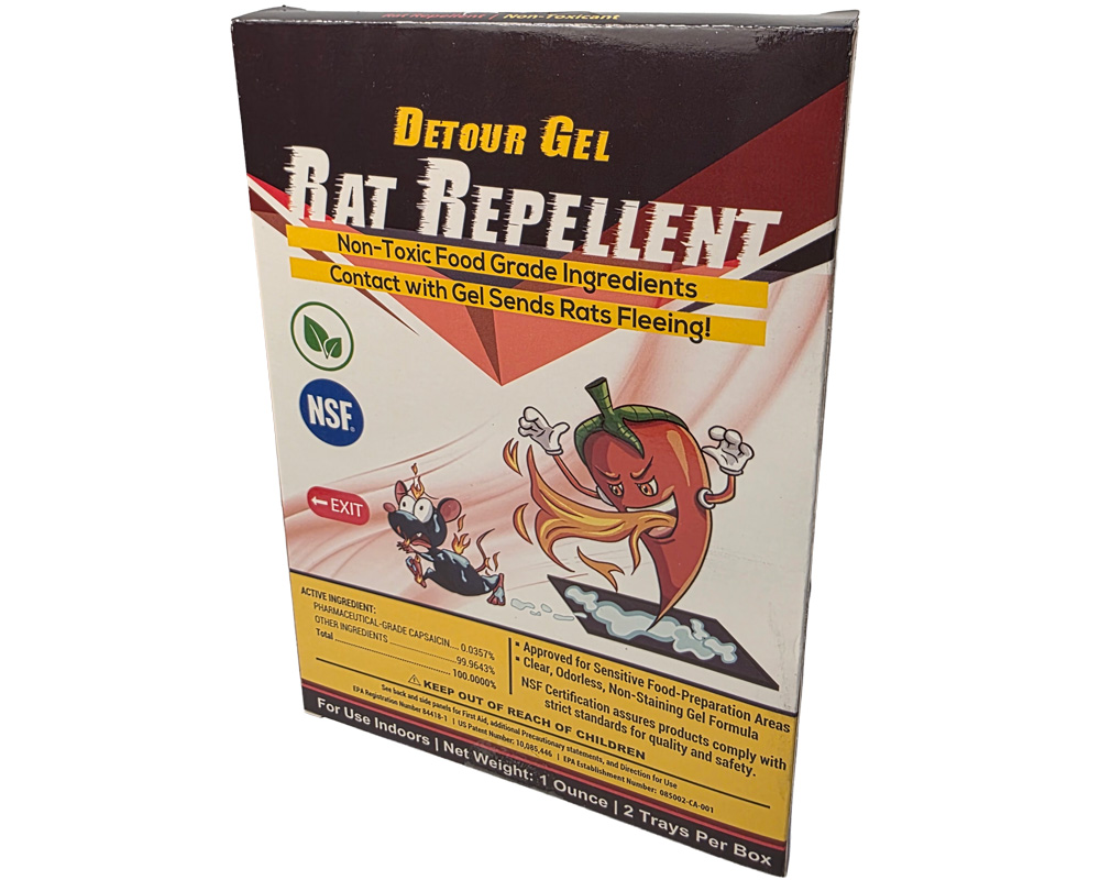 DeTour Rat Repellent Gel Tray - Set of 2