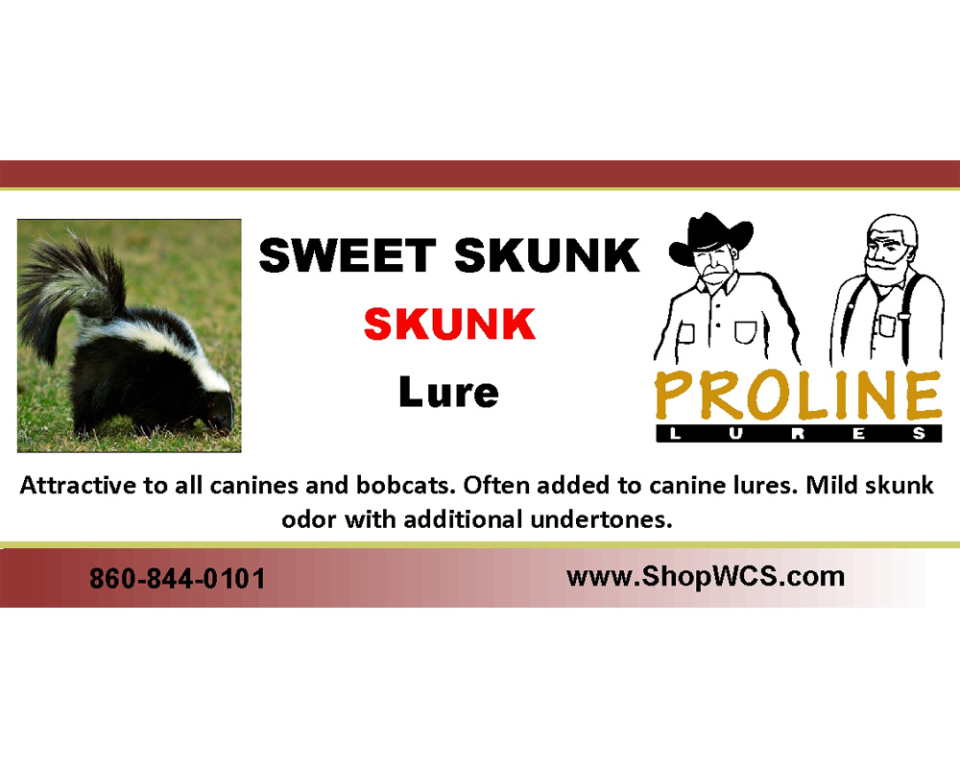 Wildlife Control Supplies: Proline™ Sweet Skunk - Predator Lure