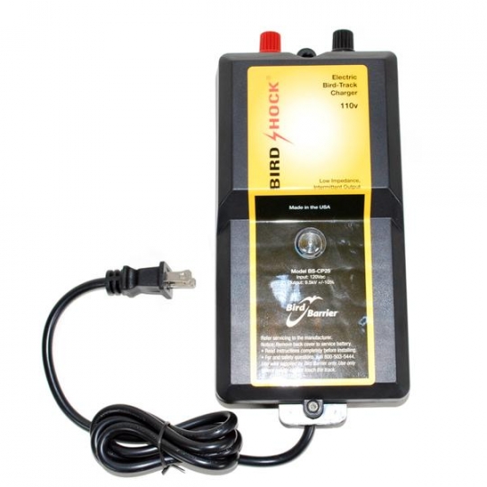 Bird Shock Plug-In charger 120 volt - Charges 2,500' of Track : 4207