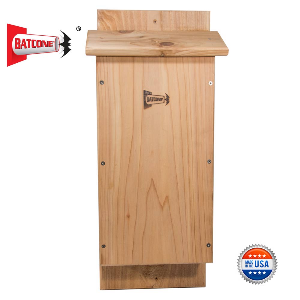 White Cedar Bat House 2 Chamber Wildlife Control Supplies Product