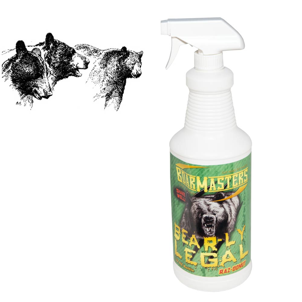 Boarmasters Bear-ly Legal Spray - Raz Donut 32 oz.