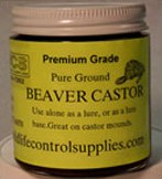 Beaver Castor (ground/preserved)