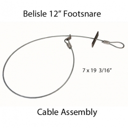 Belisle 12" Foot Snare Replacement Cable