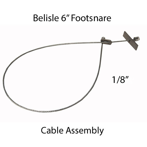 Belisle 6" Snare Replacement Cable - 1/8"