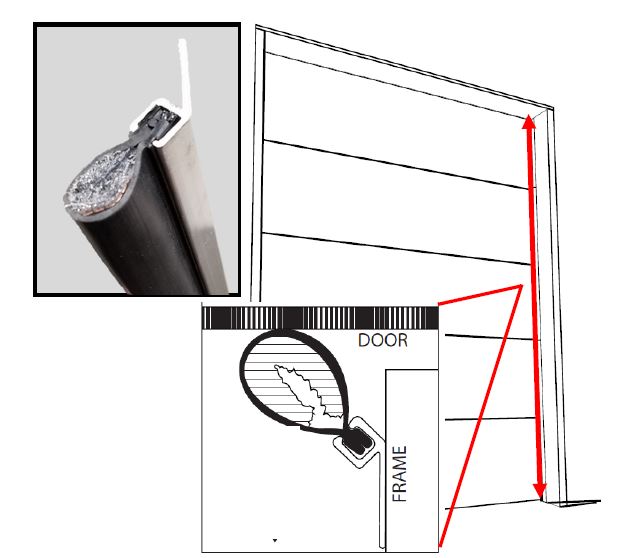Xcluder™ Dock Door Vertical Side Seal Kit