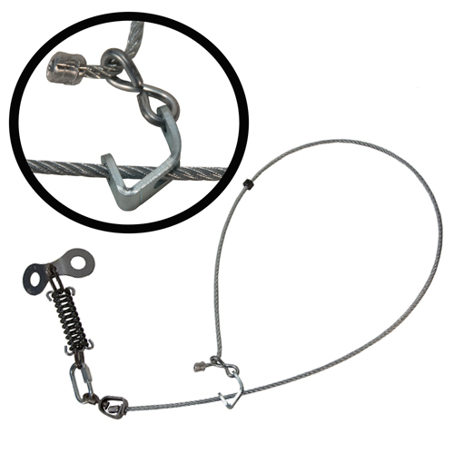 Complete Replacement Cable Assembly 3/16 " w/Relaxalock (Coyote/Dog)