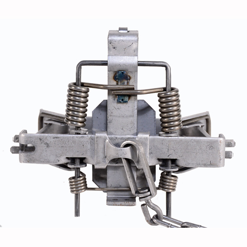 Duke #1 Double Jaw Coil Spring Trap – Muskrats, Mink, Squirrel, Rabbit, Raccoon – Model 0468