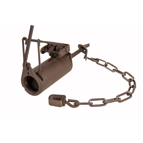 NO-BS Dog Proof Raccoon Trap - Coon Trapping - Coated DPs with Stake & Chain