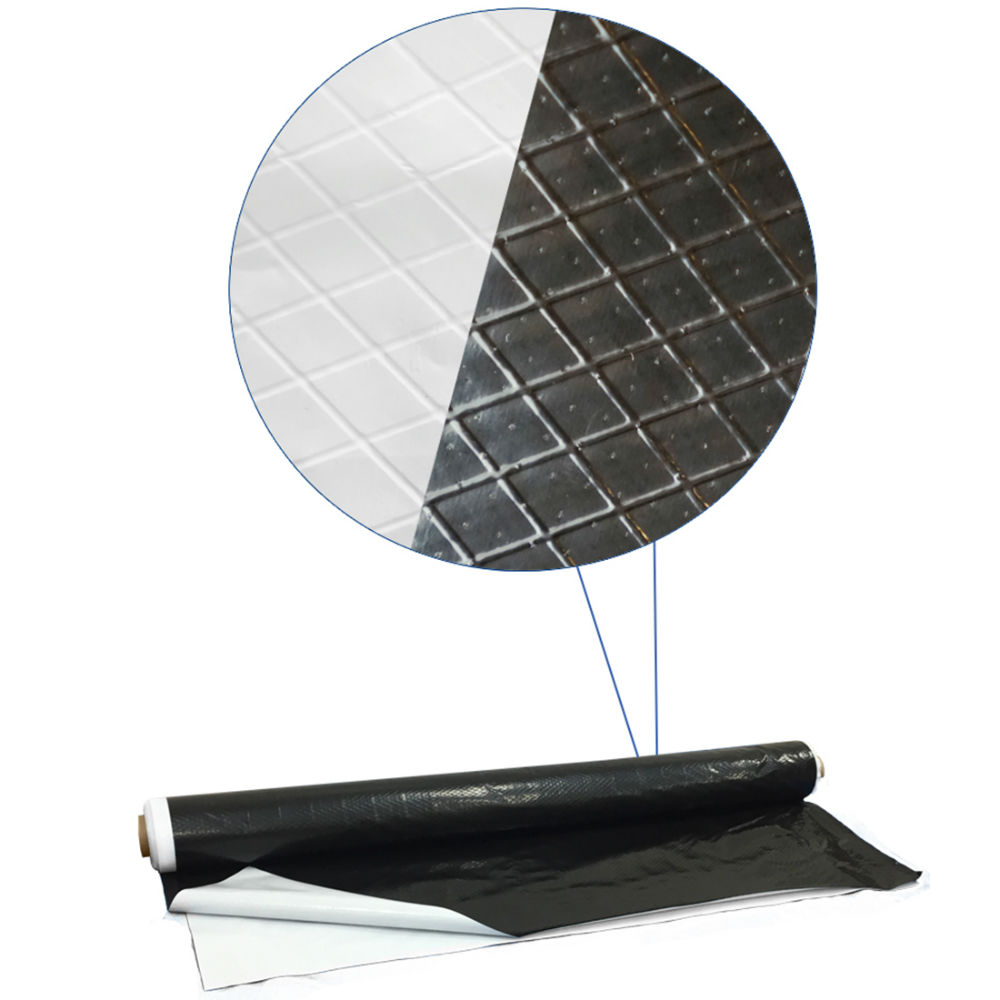 Black/White Reinforced Poly Crawlspace Liner