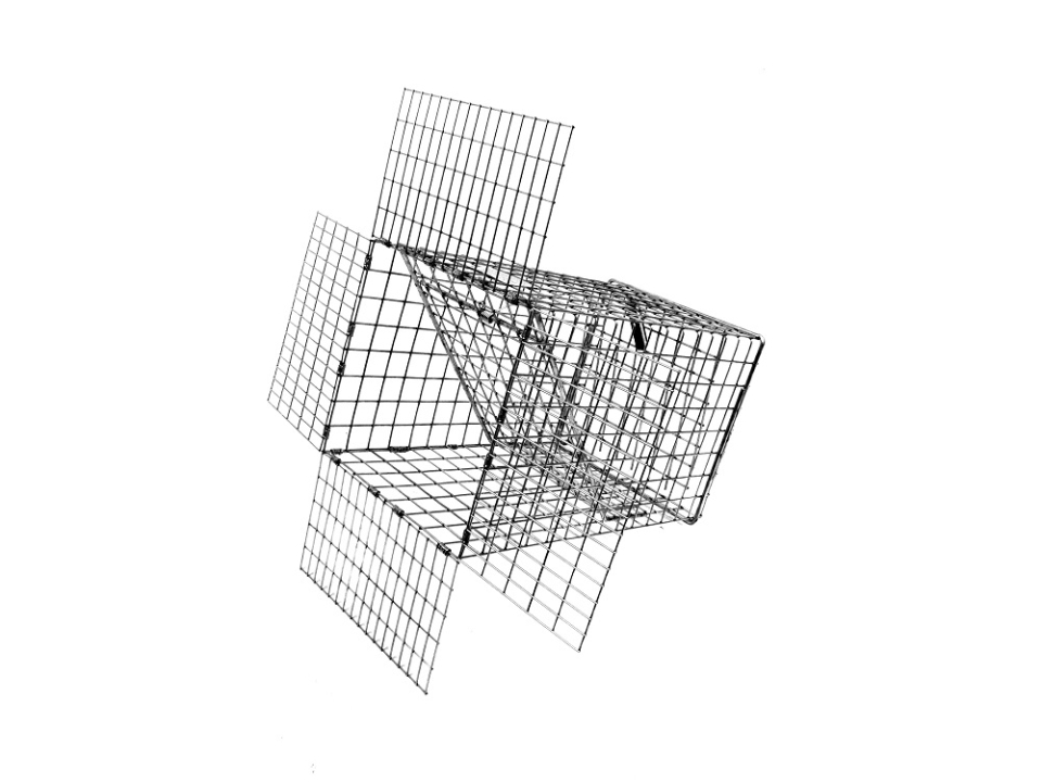 Wildlife Control Supplies: Tomahawk E80CG Raccoon One Way Door w