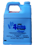 4 the Birds Transparent Bird Repellant - gallon