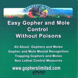 Easy Gopher & Mole Control without Poisons (DVD)