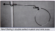 Double-Swiveled Muskrat & Mink Snare