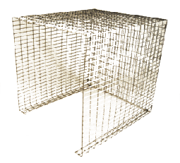 Nose Cone for Raccoon-Sized CageTrap