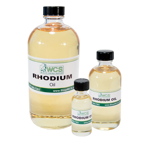 WCS™ Rhodium Oil Wildlife Control Supplies Product Code EO0063