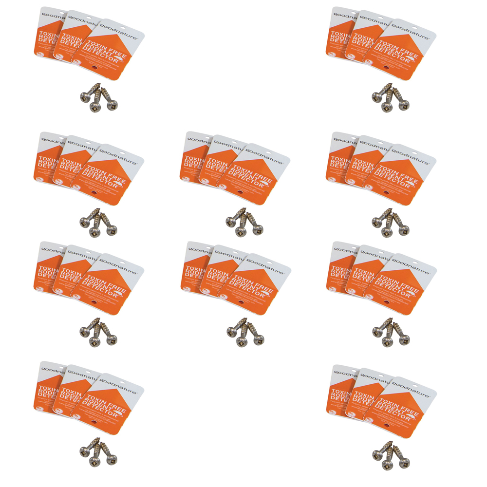 Rodent Detector Cards - Ten 3-Packs