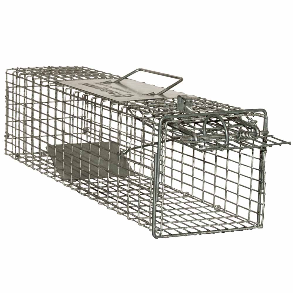 Safeguard 50450 Squirrel Cage Trap 18 x 5 x 5 - Front Release