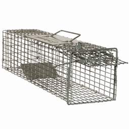 Safeguard 50450 Squirrel Cage Trap 18" x  5" x 5" - Front Release