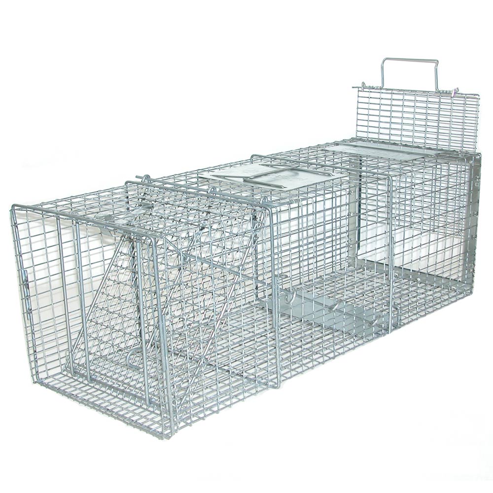 Safeguard 54124 Professional Skunk Cage Trap 24" x 8" x 7" Slide