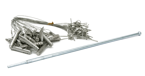 Economy Earth Anchors With Driver