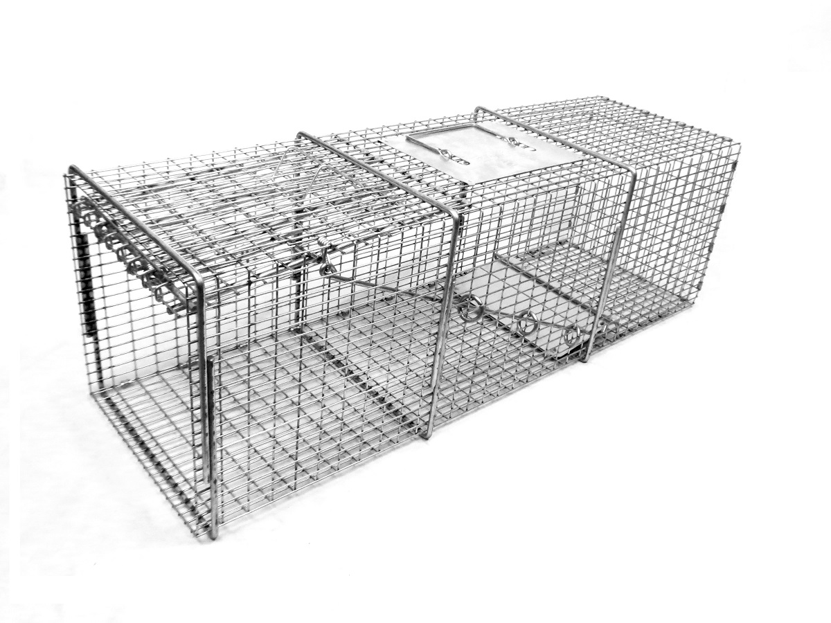 Tomahawk Pro Series 1010SS-F Flush Mount Live Trap - Raccoon/Woodchuck Size