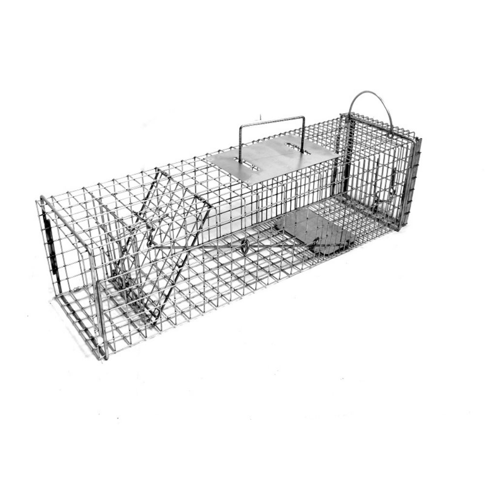 Tomahawk Model 603F Flush Mount Live Trap w/Easy Release Door - Squirrel/Muskrat Size