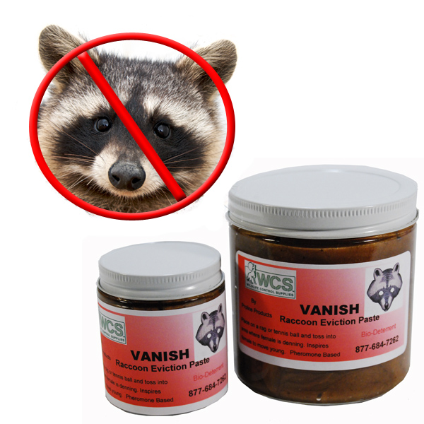 Vanish Raccoon Eviction Paste Wildlife Control Supplies Product