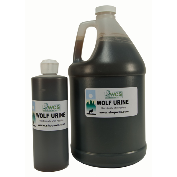 WCS™ Wolf Urine Wildlife Control Supplies Product Code NWSWOLFU
