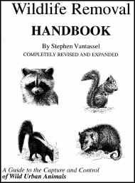 Wildlife Removal Handbook by S. Vantassel